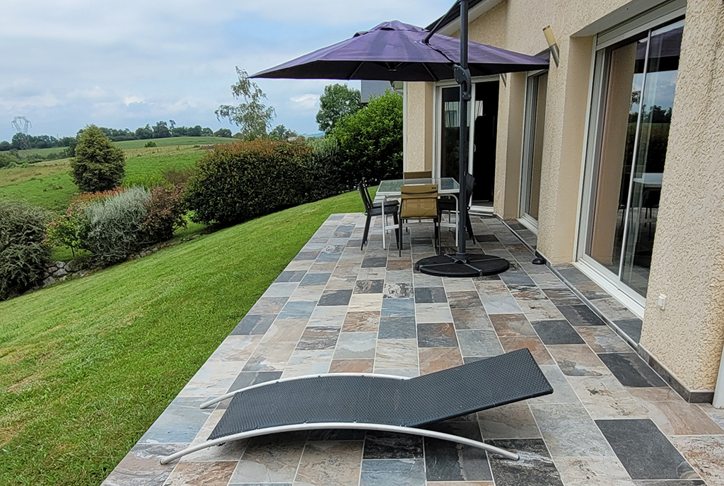 terrasse detente gousseau gite 64